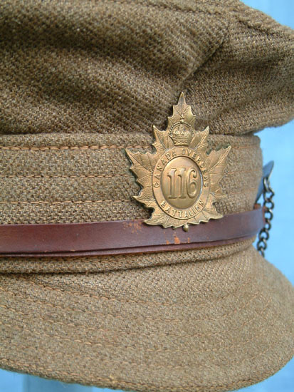 116th Bn Model 1916 Soft Cap