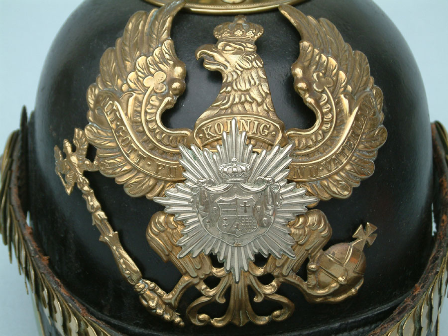 Model 1867 Oldenberg Infantry Regt 91 Pickelhaube