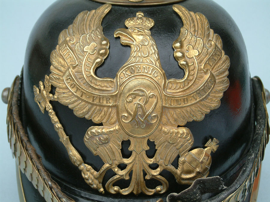 Model 1871 Preußen Foot Artillery Enlisted Pickelhaube